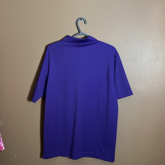 Drifit golf polo purple.  B4 - Picture 4 of 4